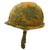 Original U.S. Vietnam War M1 Helmet with Camouflage Cover and Liner Original Items