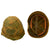 Original U.S. Vietnam War M1 Helmet with Camouflage Cover and Liner Original Items