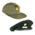 Original U.S. Vietnam War Era Major Leonard Phillips OG-106 Cap with 19th Special Forces Group Airborne Green Beret Original Items