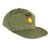 Original U.S. Vietnam War Era Major Leonard Phillips OG-106 Cap with 19th Special Forces Group Airborne Green Beret Original Items