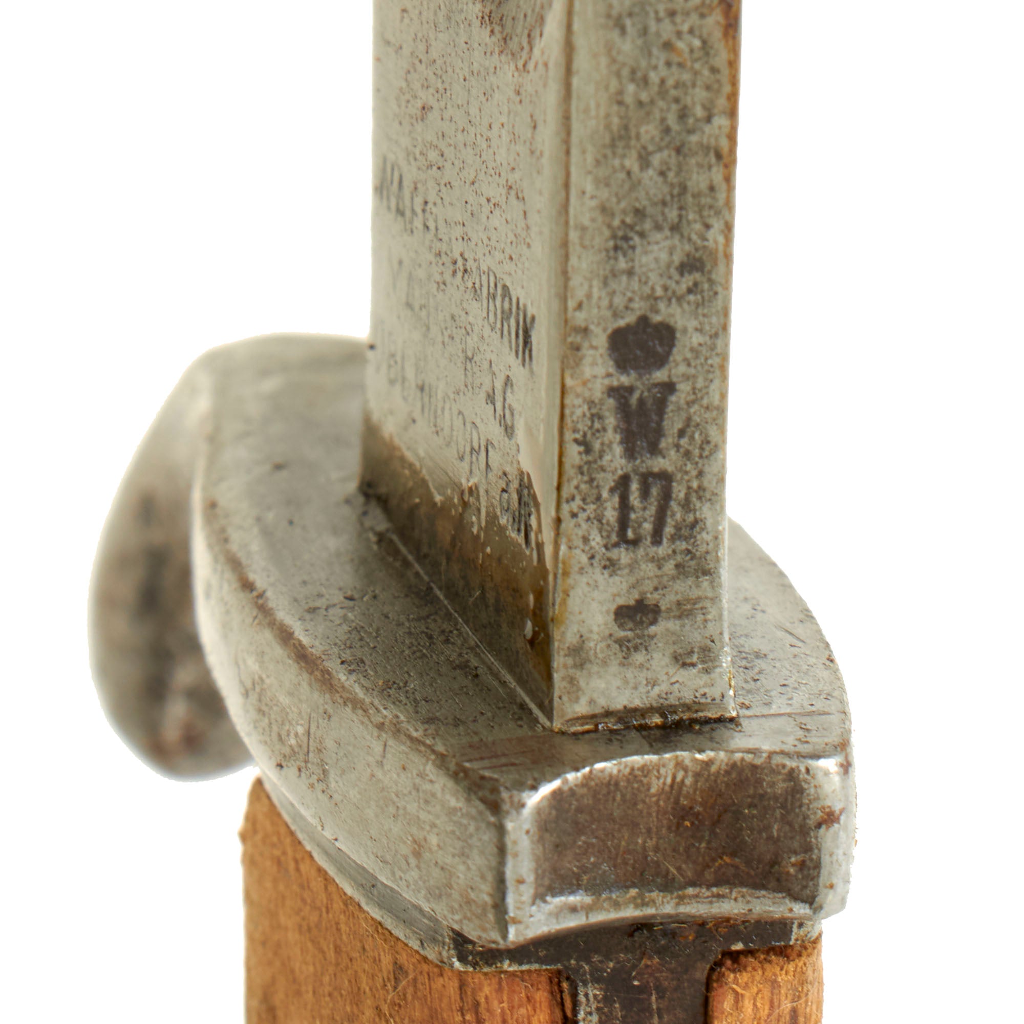 Original German WWI Turkish-Modified SG-98 Bayonet with Narrow Scabbar ...