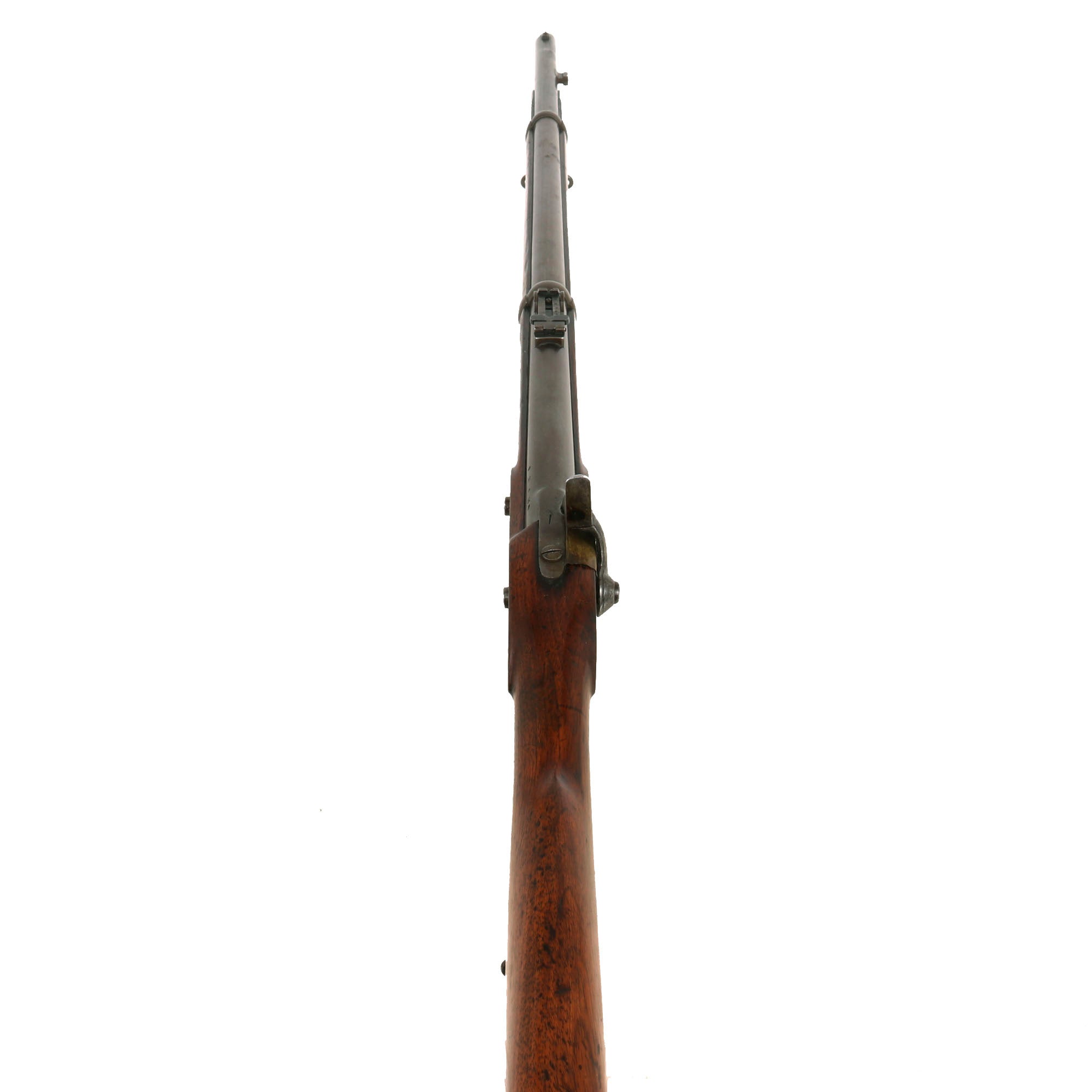 Robert Adams Rifle Original U.S. Civil War Era British Pattern P-1860 Enfield 2 Band Shor ...