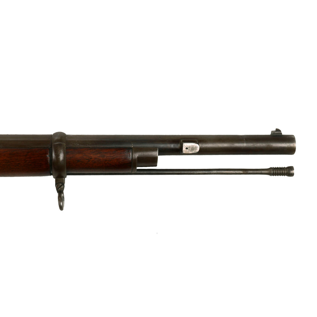 Robert Adams Rifle Original U.S. Civil War Era British Pattern P-1860 Enfield 2 Band Shor ...