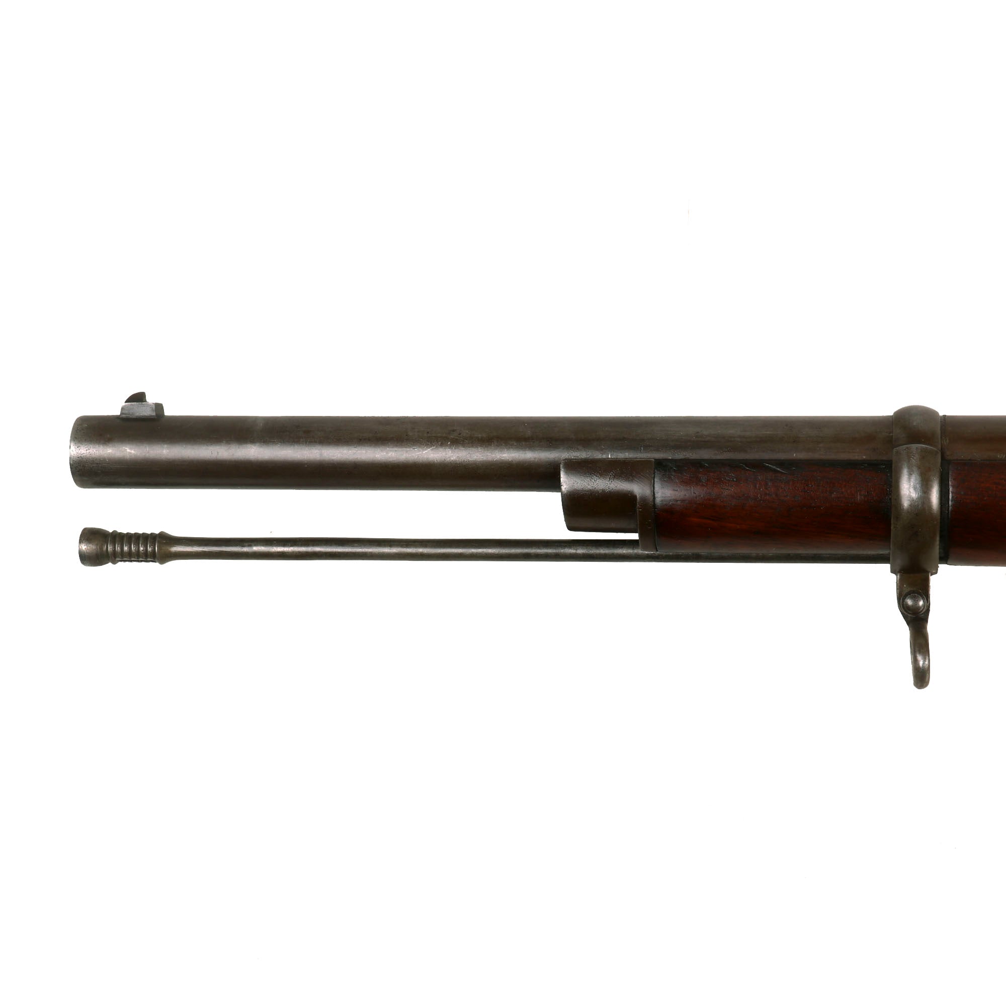 Robert Adams Rifle Original U.S. Civil War Era British Pattern P-1860 Enfield 2 Band Shor ...