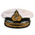 Original Thailand Royal Thai Navy Cold War Era Admiral’s Peaked Visor Cap Original Items