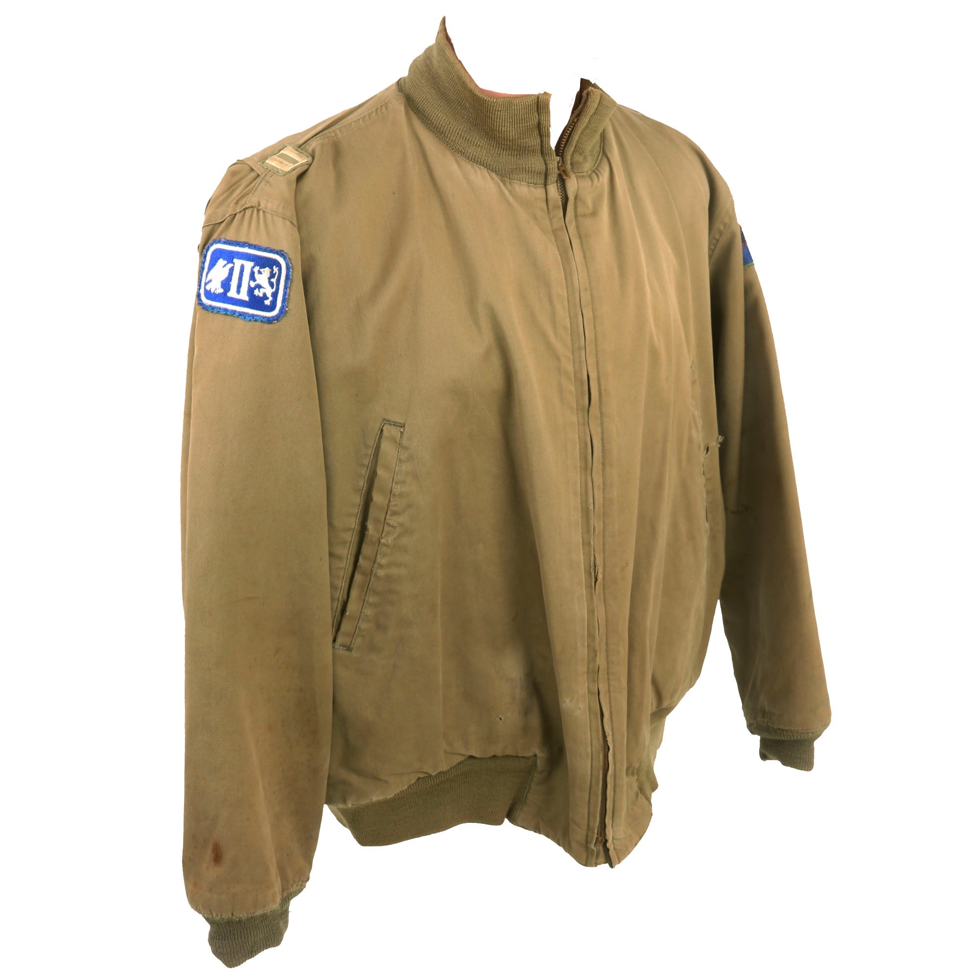 Tank Commander Jacket Original U.S. WWII Winter Combat “Tanker” Jacket Attributed To Captain ...
