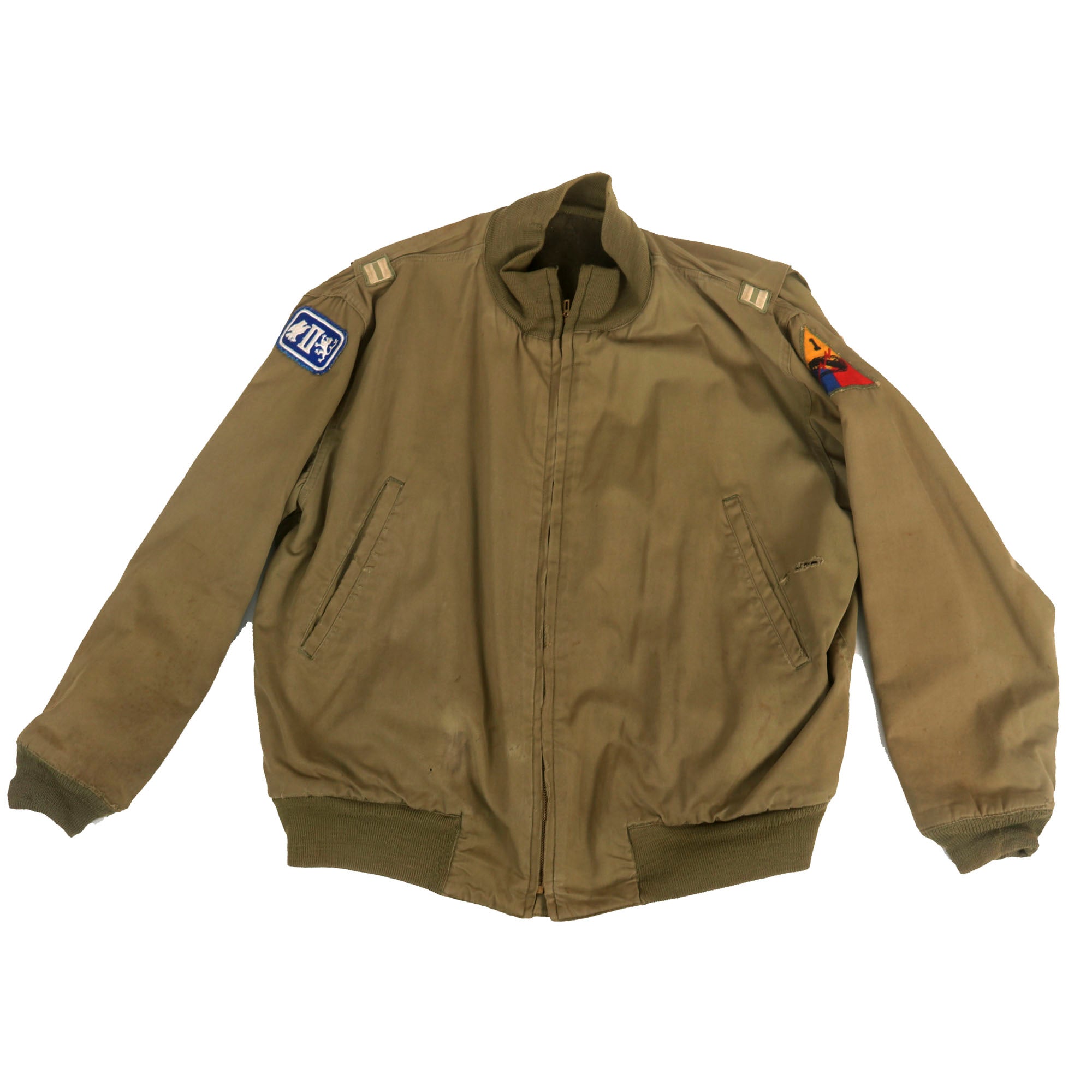 Tank Commander Jacket Original U.S. WWII Winter Combat “Tanker” Jacket Attributed To Captain ...
