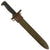 Original U.S. WWII M1 Garand 10 inch Cutdown Bayonet by Union, Fork & Hoe with M7 Scabbard Original Items
