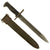 Original U.S. WWII M1 Garand 10 inch Bayonet by Union, Fork & Hoe with M7 Scabbard Original Items