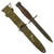 Original U.S. WWII M4 Bayonet for the M1 Carbine by CASE with M8 Scabbard by PWH Original Items