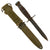 Original U.S. WWII M4 Bayonet for the M1 Carbine by CASE with M8 Scabbard by PWH Original Items