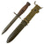 Original U.S. WWII M4 Bayonet for the M1 Carbine by IMPERIAL with M8 Scabbard by B.M. Co Original Items