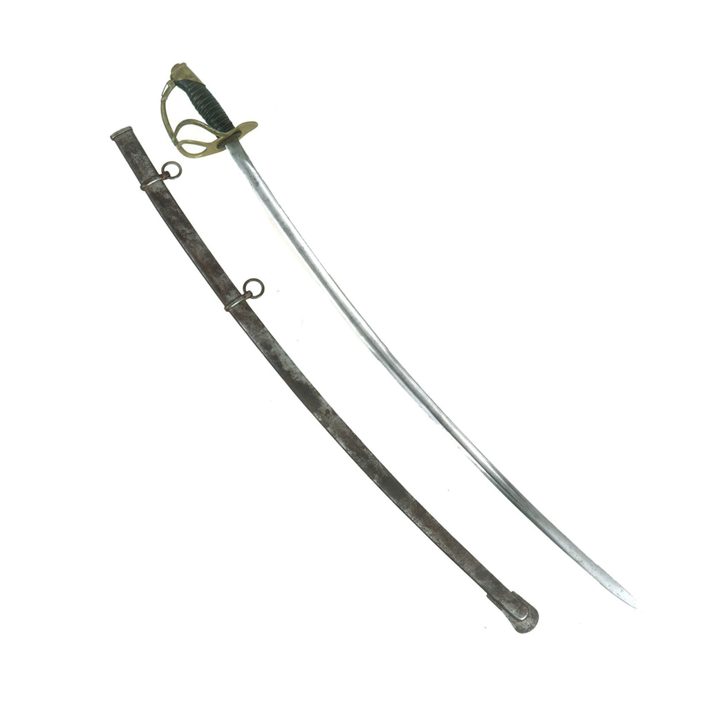 Original U.S. Indian Wars Era M-1872 Light Cavalry Saber with Scabbard Original Items