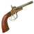 Original British Victorian Era Belgian Style 7mm Pinfire Double Barrel Pistol with Tip-Up Break Action - Circa 1855 Original Items