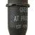 Original U.S. WWII M7 Grenade Launcher for M1 Garand Rifle with Inert 1942 Dated M11A2 Practice Grenade - 2 Items Original Items