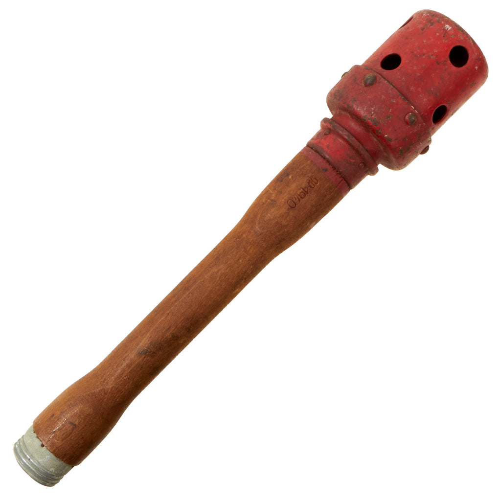 Original German WWII Training Inert M24 Stick Grenade by Richard Rinker - Dated 1940 Original Items