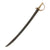 Original British Seven Years War P-1751 Hanger Sword with Brass Hilt and Patinated Blade Original Items