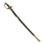 Original U.S. Civil War M1850 Army Staff & Field Officer Sword by Ames Mfg. Co. with Brass Mounted Leather Scabbard Original Items