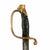 Original U.S. Civil War M1850 Army Staff & Field Officer Sword by Ames Mfg. Co. with Brass Mounted Leather Scabbard Original Items