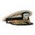 Original U.S. Vietnam War Era Vice Admiral David Richardson Khaki Service Uniform Peaked Visor Cap by Berkshire With Naval History Division Printout - Deputy Commander US Pacific Fleet (1970 - 1972) Original Items