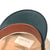 Original U.S. Vietnam War Era Vice Admiral David Richardson Khaki Service Uniform Peaked Visor Cap by Berkshire With Naval History Division Printout - Deputy Commander US Pacific Fleet (1970 - 1972) Original Items