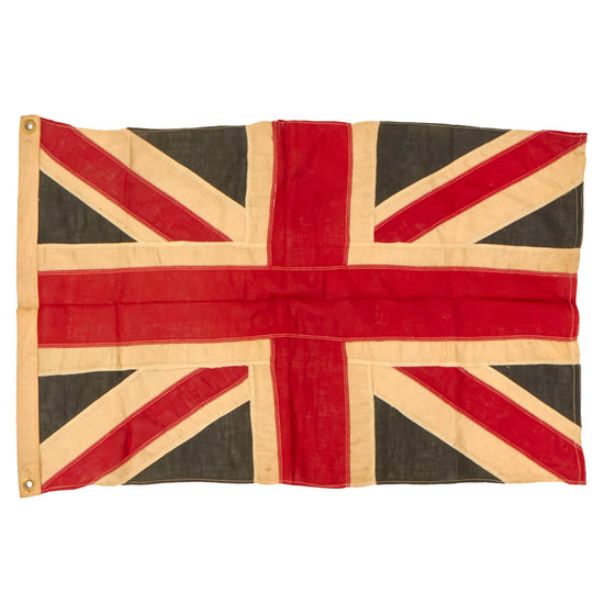 Original British WWII Union Jack Multi-Piece Wool Flag - 2 ft. x 3 ft. Original Items