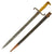 Original German Mauser Model 1871 Rifle Bayonet by Gebrüder Weyersberg with Scabbard - 53rd Infantry Regiment Marked Original Items