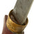 Original 19th Century North African Brass Mounted Jambiya Dagger with Scabbard c. 1860 Original Items