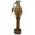 Original U.S. WWII Inert MkII Pineapple Grenade in 1944 dated M1 Rifle Grenade Adapter Original Items