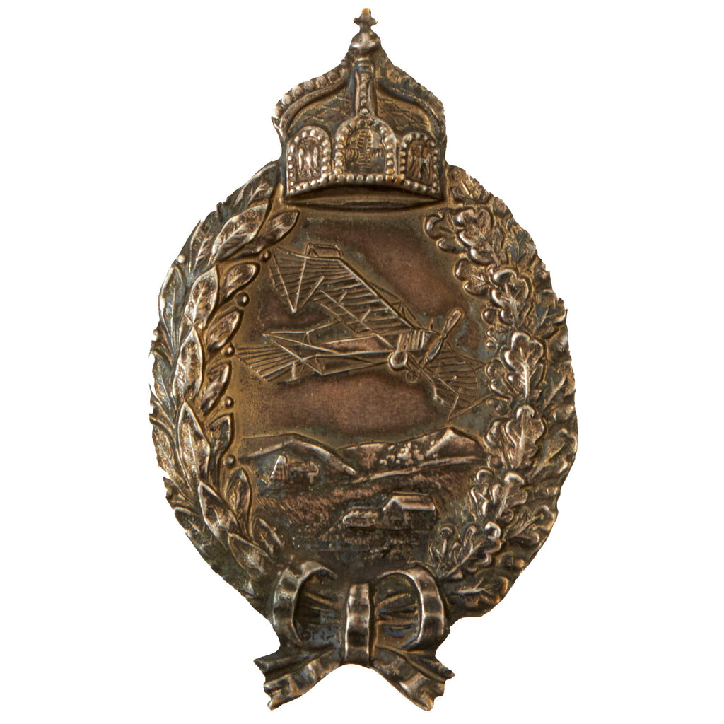 Original Imperial German WWI Prussian Luftstreitkräfte Air Forces Pilot’s Badge - Flugzeugführerabzeichen Original Items