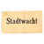 Original German WWII Police "Stadwacht" City Guard Printed Armband Original Items