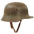 Original Imperial German WWI Rare Large Size M16 Stahlhelm Helmet Shell With Liner and Chinstrap - Marked 68 Original Items