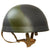 Original Belgian Post WWII British Style Paratrooper Helmet with Camouflage Pattern - Paracommando Regiment Original Items