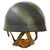 Original Belgian Post WWII British Style Paratrooper Helmet with Camouflage Pattern - Paracommando Regiment Original Items