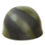 Original Belgian Post WWII British Style Paratrooper Helmet with Camouflage Pattern - Paracommando Regiment Original Items
