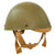Original Italian Post - WWII M-42/60 Paratrooper Helmet with Full Liner & Chinstrap - Size 53 Original Items