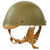 Original Italian Post - WWII M-42/60 Paratrooper Helmet with Full Liner & Chinstrap - Size 53 Original Items