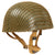 Original British MKII HSAT Paratrooper Helmet With Net by C.W.L. Dated 1972 - Identical To WWII Issue Original Items
