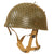Original British MKII HSAT Paratrooper Helmet With Net by C.W.L. Dated 1972 - Identical To WWII Issue Original Items