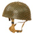 Original British MKII HSAT Paratrooper Helmet With Net by C.W.L. Dated 1972 - Identical To WWII Issue Original Items