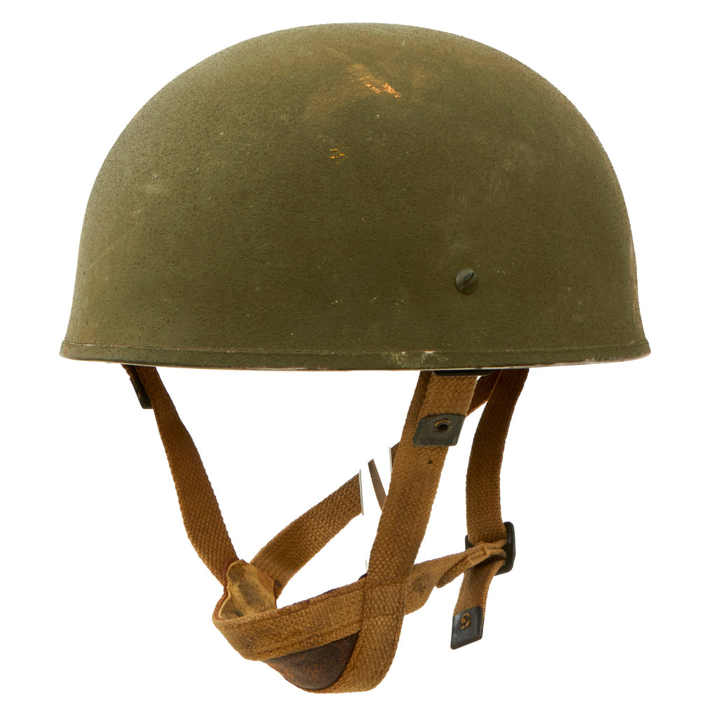 Original British Post-WWII MKII HSAT Paratrooper Helmet by BMB - Size 7¾ - Identical To WWII Issue Original Items