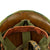 Original U.S. Vietnam War Named M1-C Paratrooper Helmet with Reversible Camouflage Cover & M-151 "Mutt" Inner Tube Band - Complete Original Items