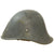 Original Netherlands WWII Dutch M34 Steel Helmet With Badge and Original Paint - Complete Original Items