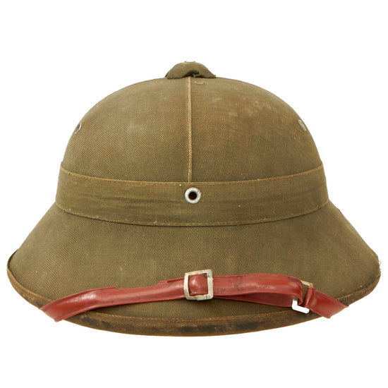Original Vietnam War North Vietnamese Army (NVA) Pith Helmet - Late War, Early 1970s Construction Original Items