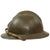 Original Belgian WWII Model 1926 Adrian Infantry Helmet with Liner & Chinstrap - Lion Badge Original Items