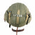 Original U.S. WWII USAAF Bomber Crew M4A2 Flak Helmet With AN-H-15 Flight Helmet, Throat Mic, B-8 Goggles and A-14 Oxygen Mask  - With Original Boxes Original Items