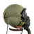 Original U.S. WWII USAAF Bomber Crew M4A2 Flak Helmet With AN-H-15 Flight Helmet, Throat Mic, B-8 Goggles and A-14 Oxygen Mask  - With Original Boxes Original Items