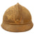Original Belgian WWI Issue French Model 1915 Adrian Helmet with Lion Head Badge and Liner Original Items