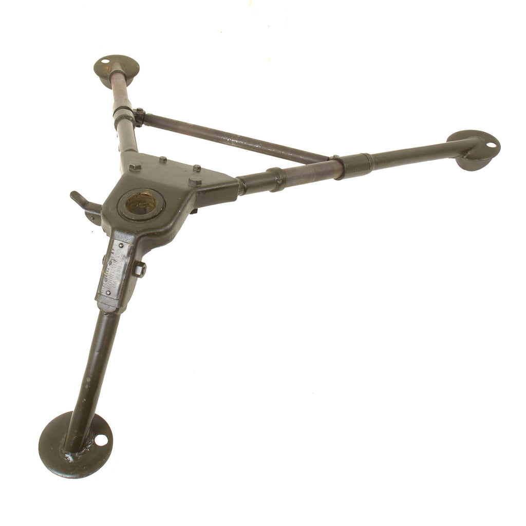 Original U.S. WWII Type Mount Tripod Cal .30 M2 for the Browning M1919A4 with Post War Data Plate Original Items