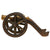 Original 19th Century U.S. Brass Signal Cannon on Custom Steel Field Carriage with Steel Wheels Original Items